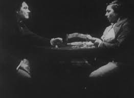 La escena de la película en la cual aparece Balduin con su doble y que aterrorizaba al público.